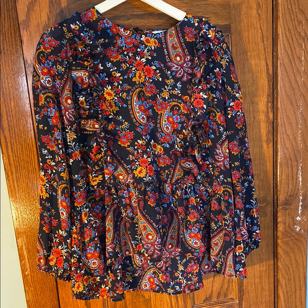 Floral Paisley Women's Top
